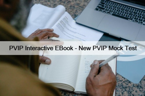 PVIP Interactive EBook - New PVIP Mock Test